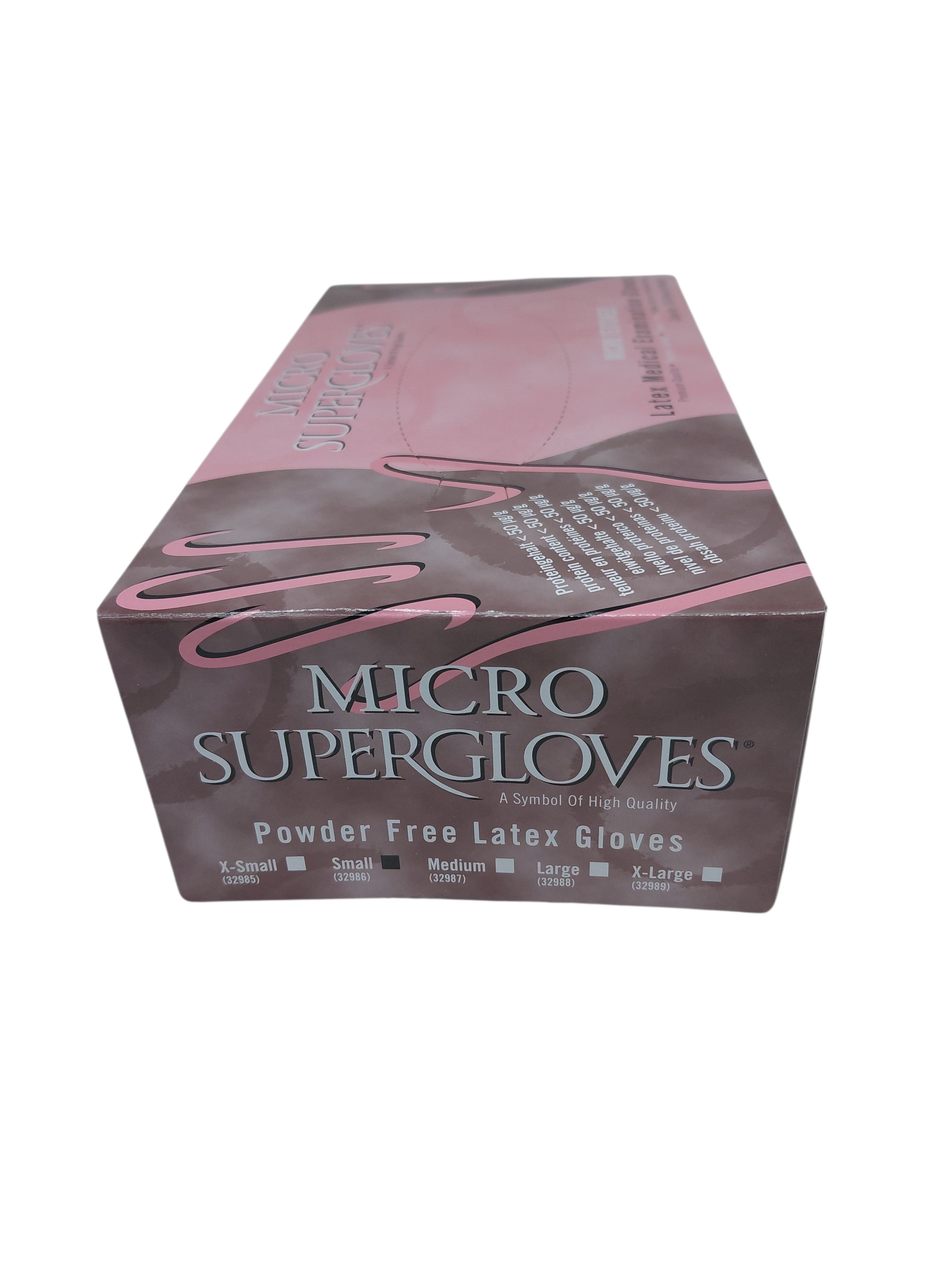 MICRO SUPREGLOVES Powder Free Latex Gloves