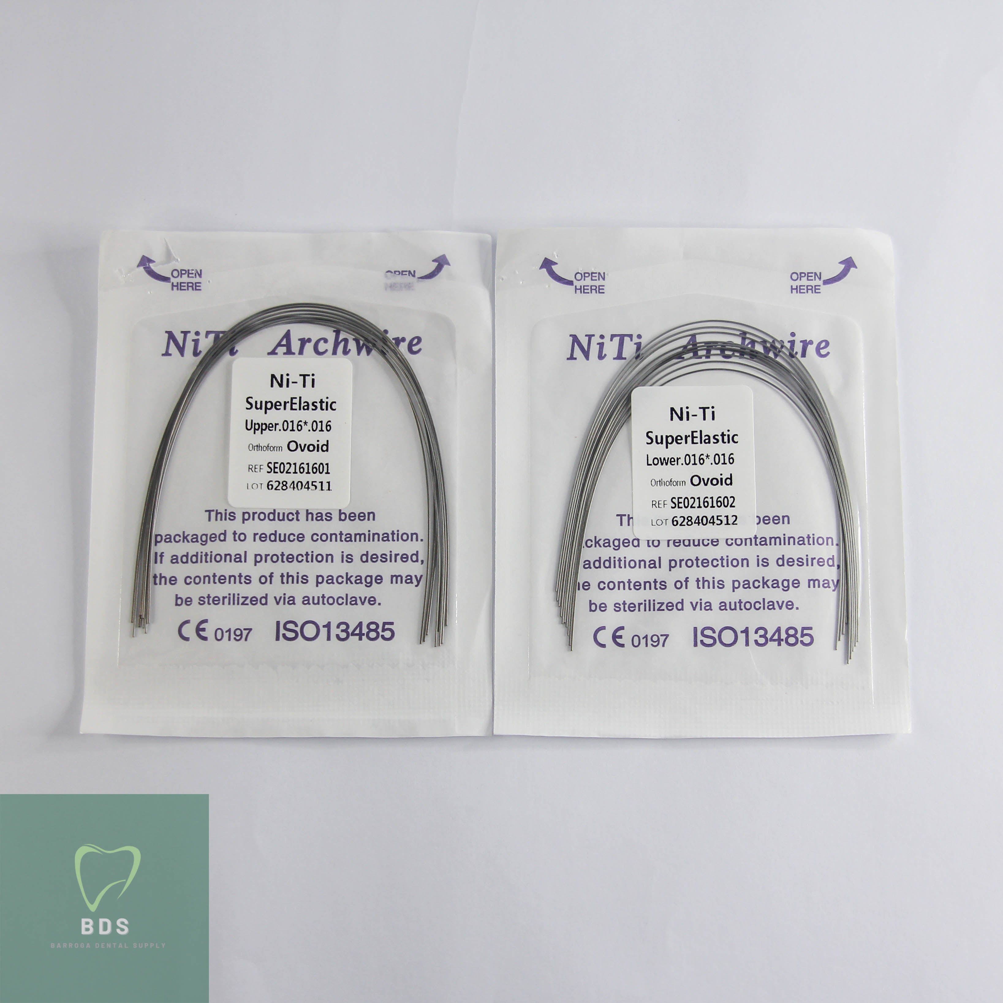 Ortho Wire Ni-Ti Rectangular 10pcs/pack