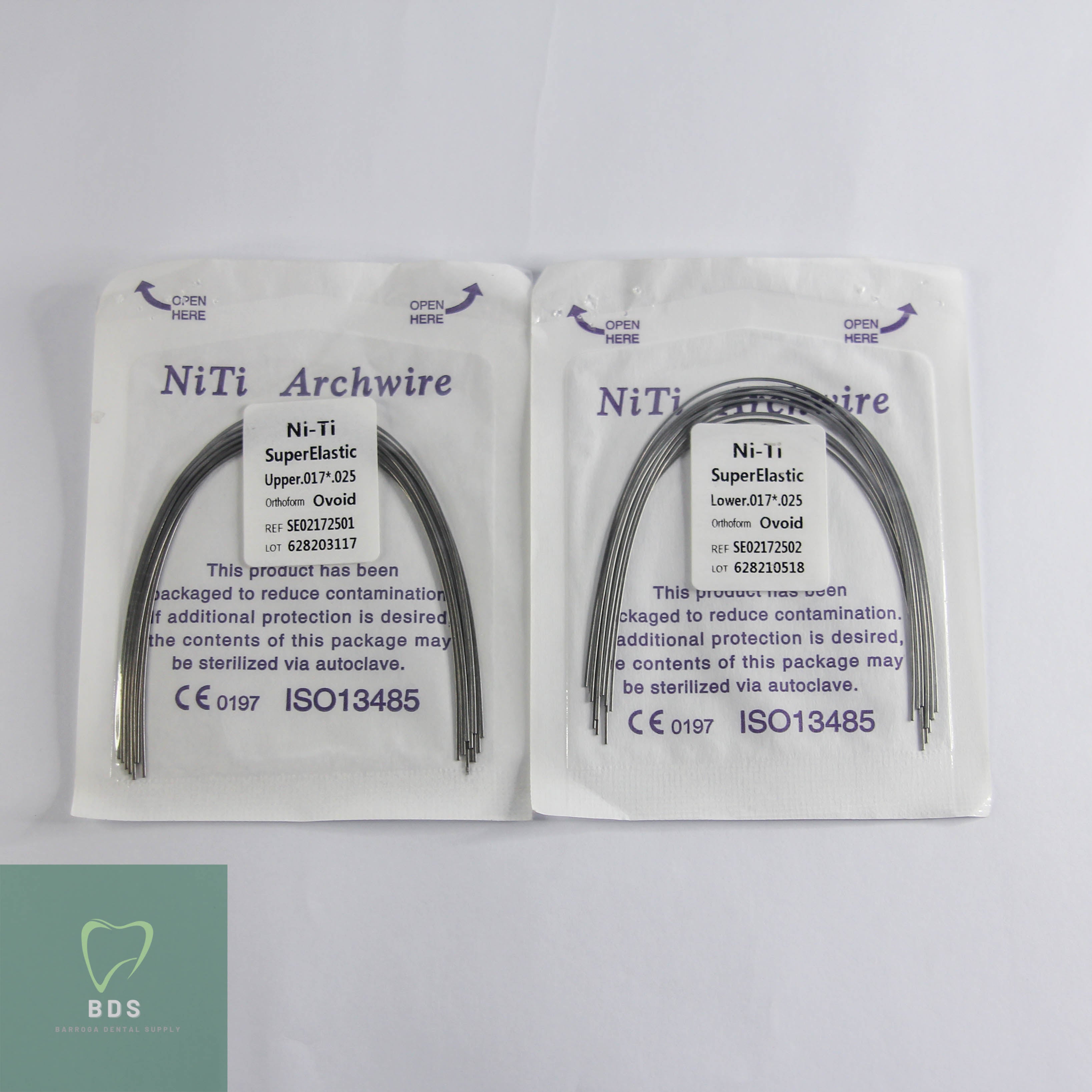 Ortho Wire Ni-Ti Rectangular 10pcs/pack