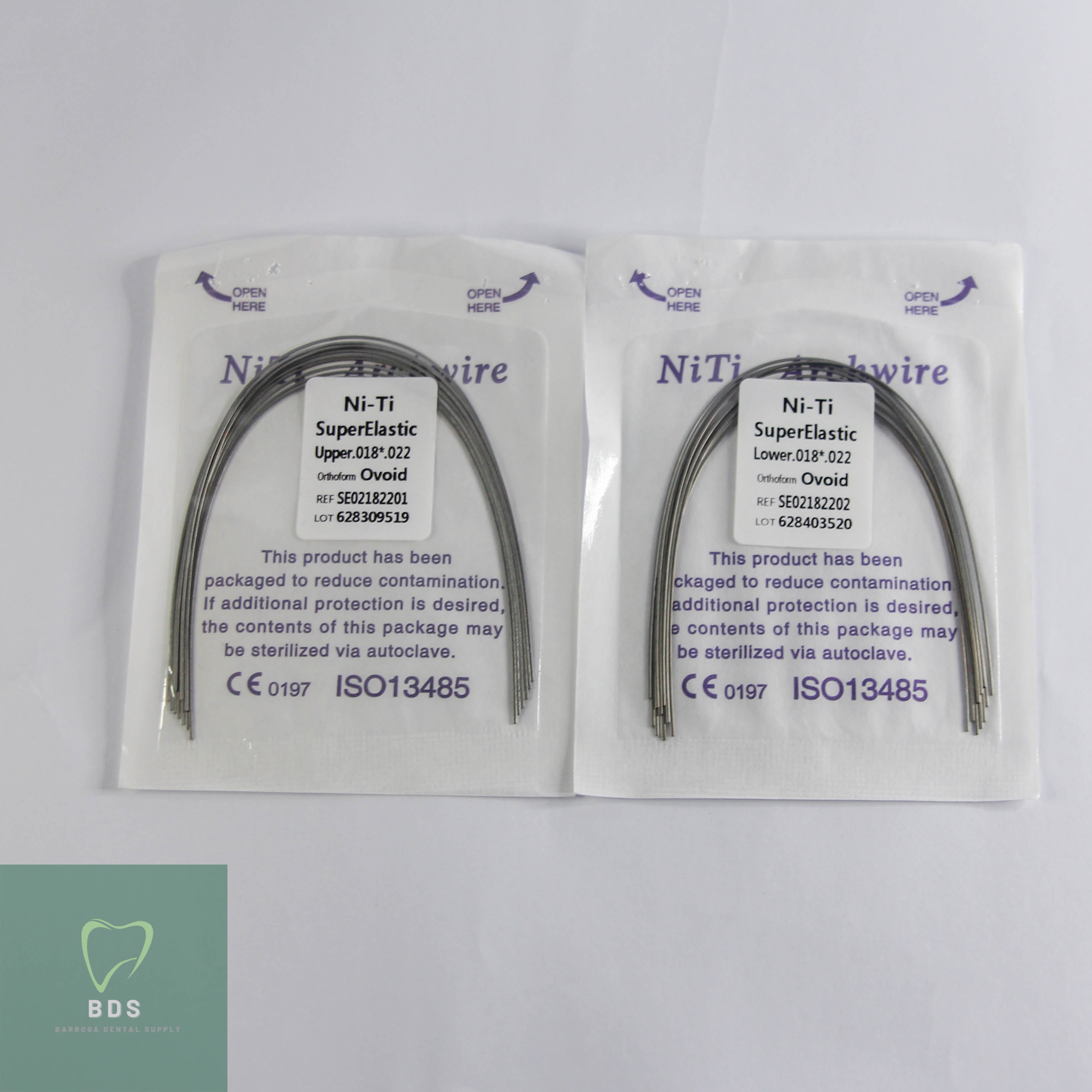 Ortho Wire Ni-Ti Rectangular 10pcs/pack