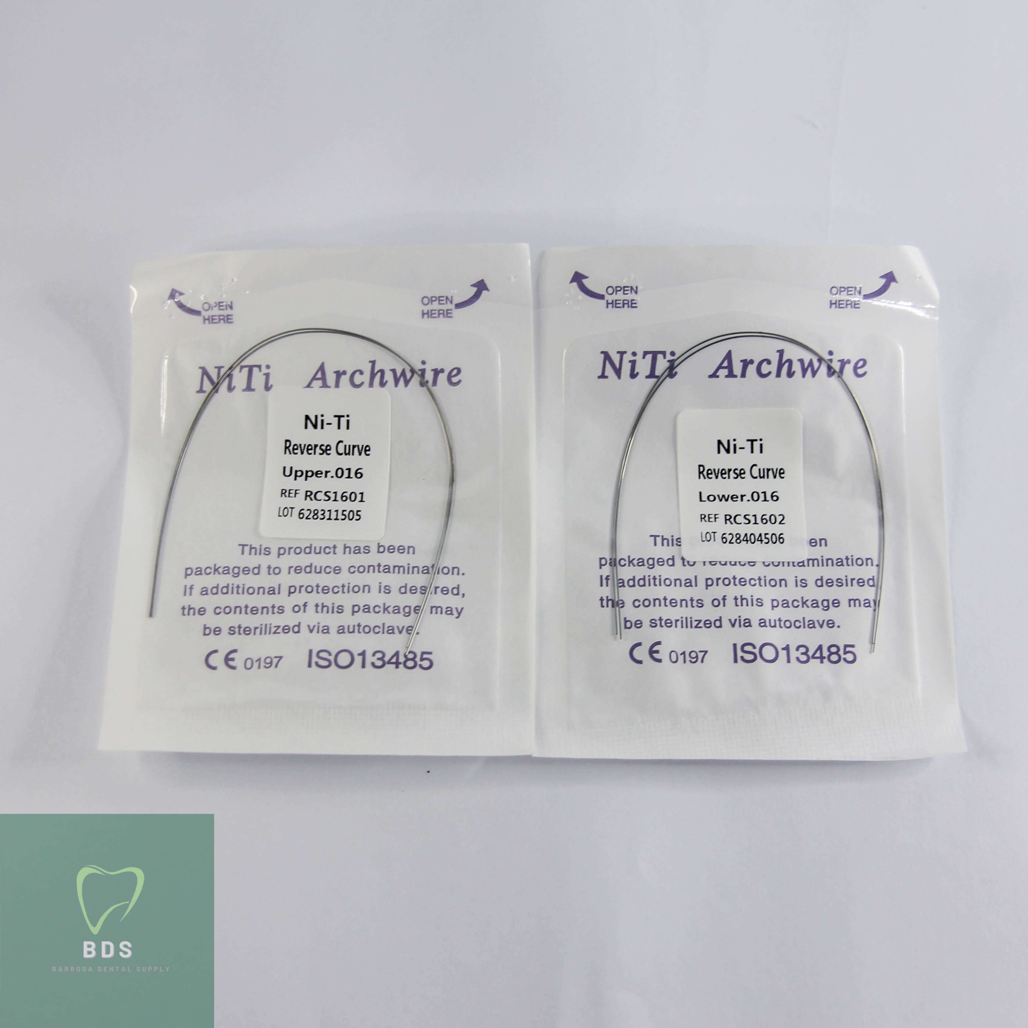 Ortho Wire Ni-Ti Reverse Curve (2 pcs/pack)