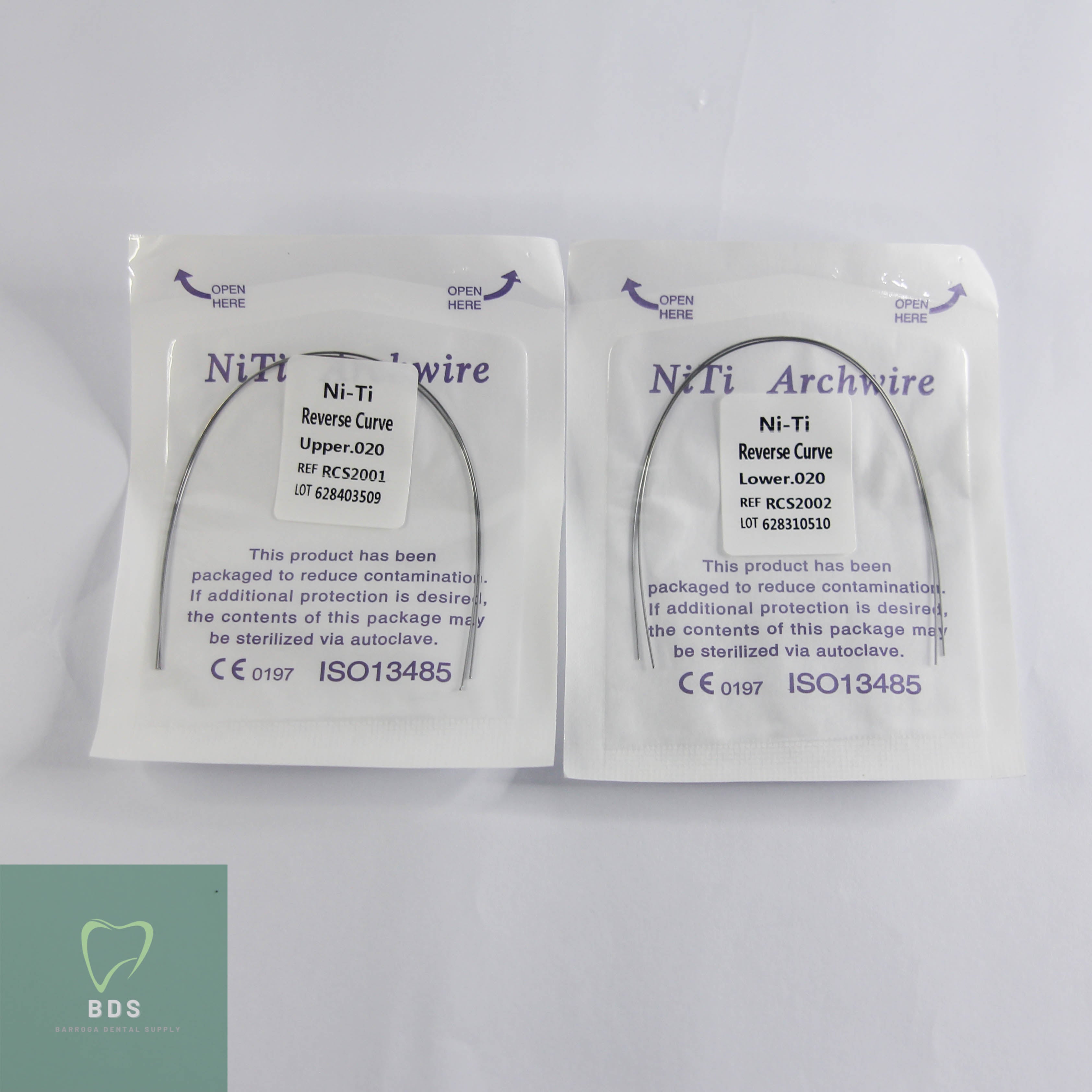 Ortho Wire Ni-Ti Reverse Curve (2 pcs/pack)