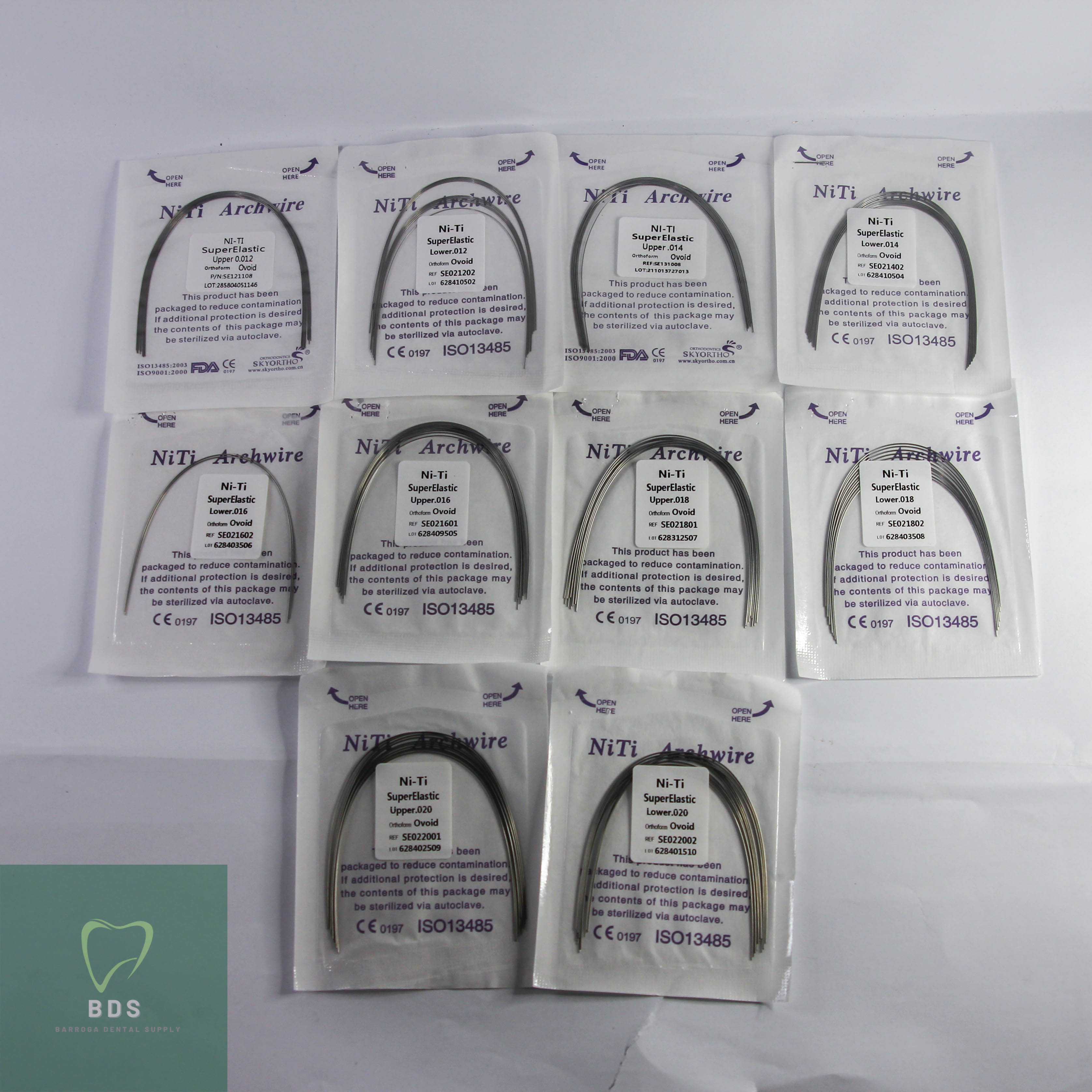 Ortho Wire Ni-Ti Round (10pcs/pack)