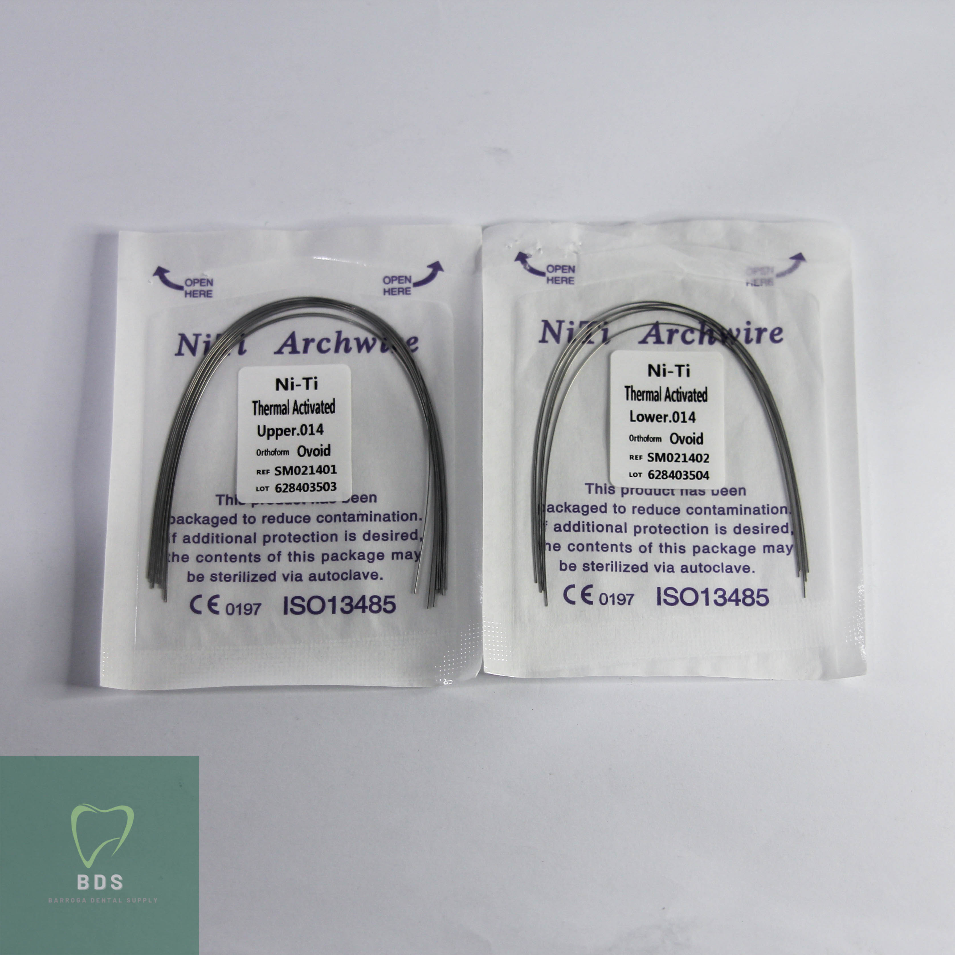 Ortho Wire Ni-Ti Thermal Activated Round (10 pcs/pack)
