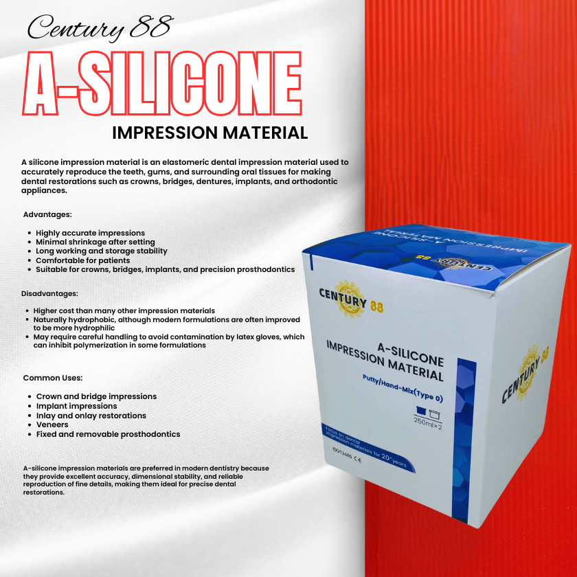 A-SILICONE IMPRESSION MATERIAL (CENTURY88) MADE IN GERMANY