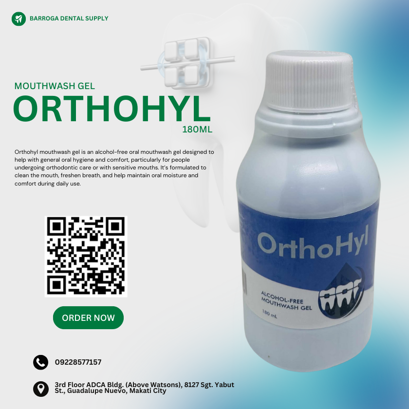 ORTHOHYL (MOUTHWASH GEL) 180ML