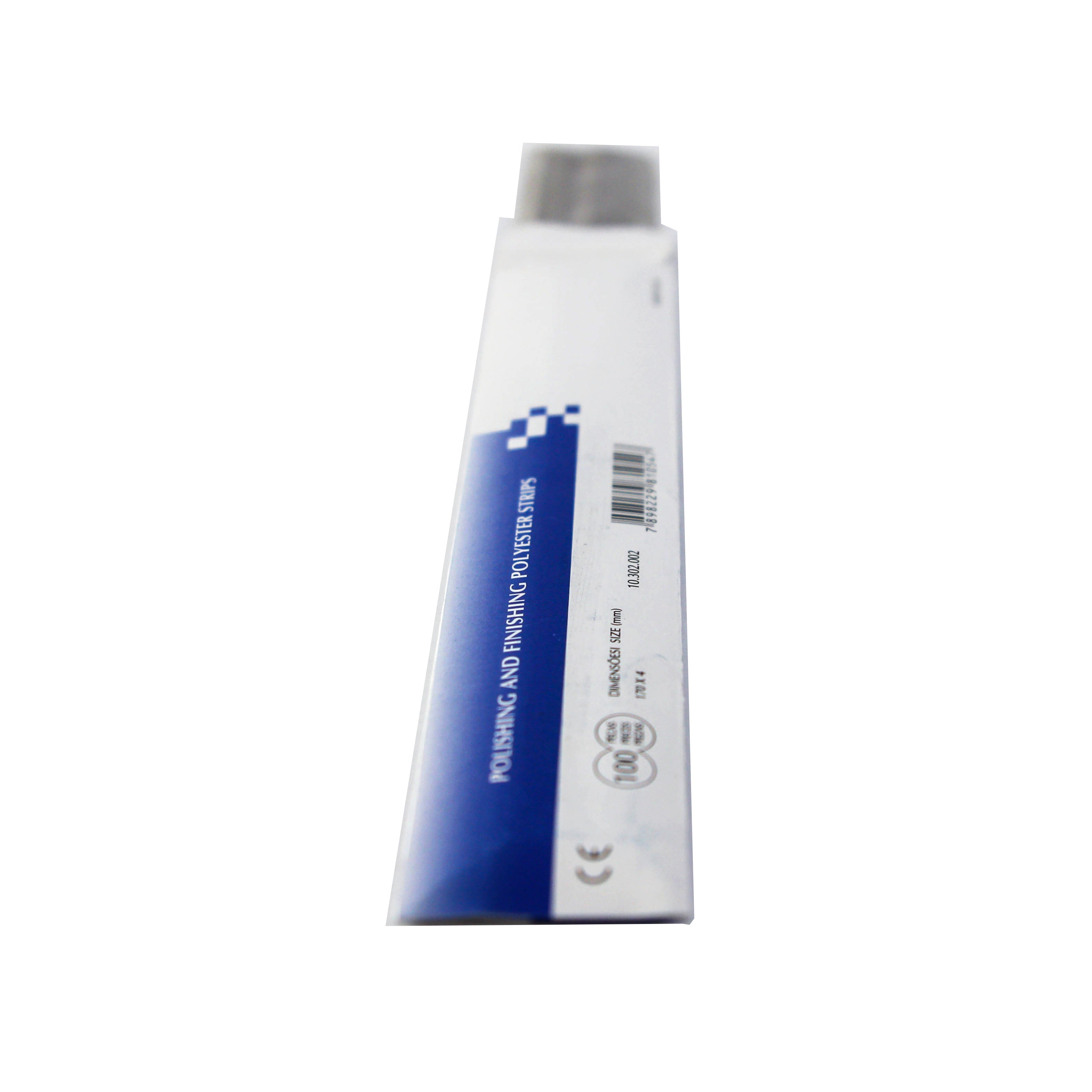 Polishing and Finishing Polyester Strips