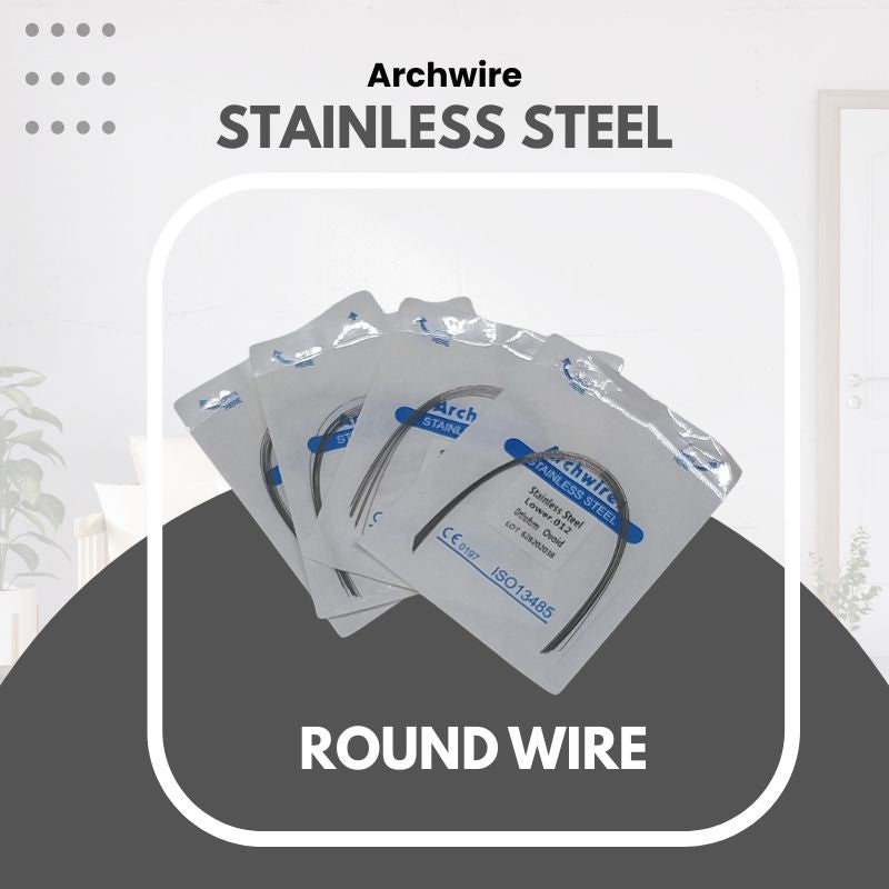 Ortho Wire Stainless Steel Round (10 pcs/pack)