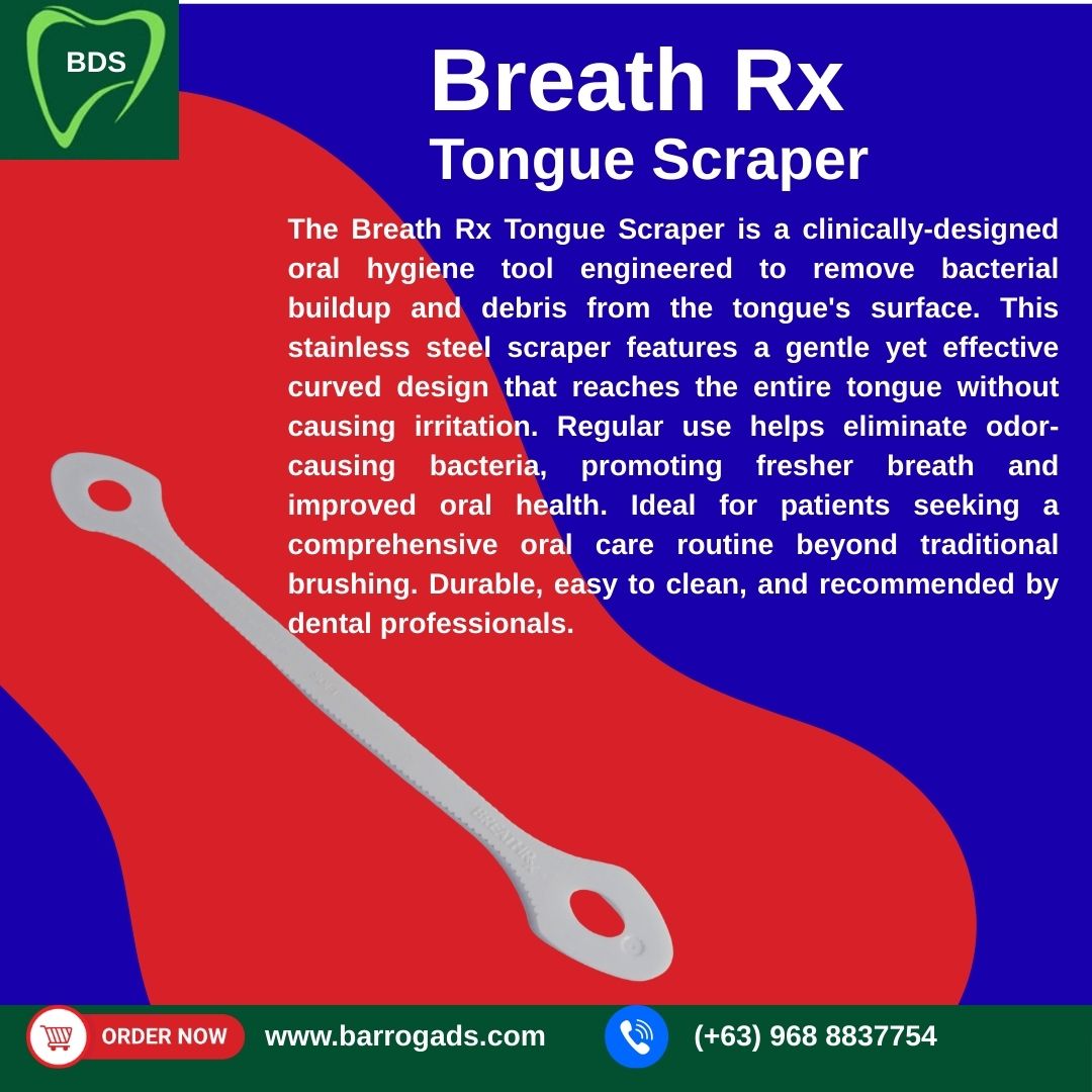 Breath Rx Tongue Scraper