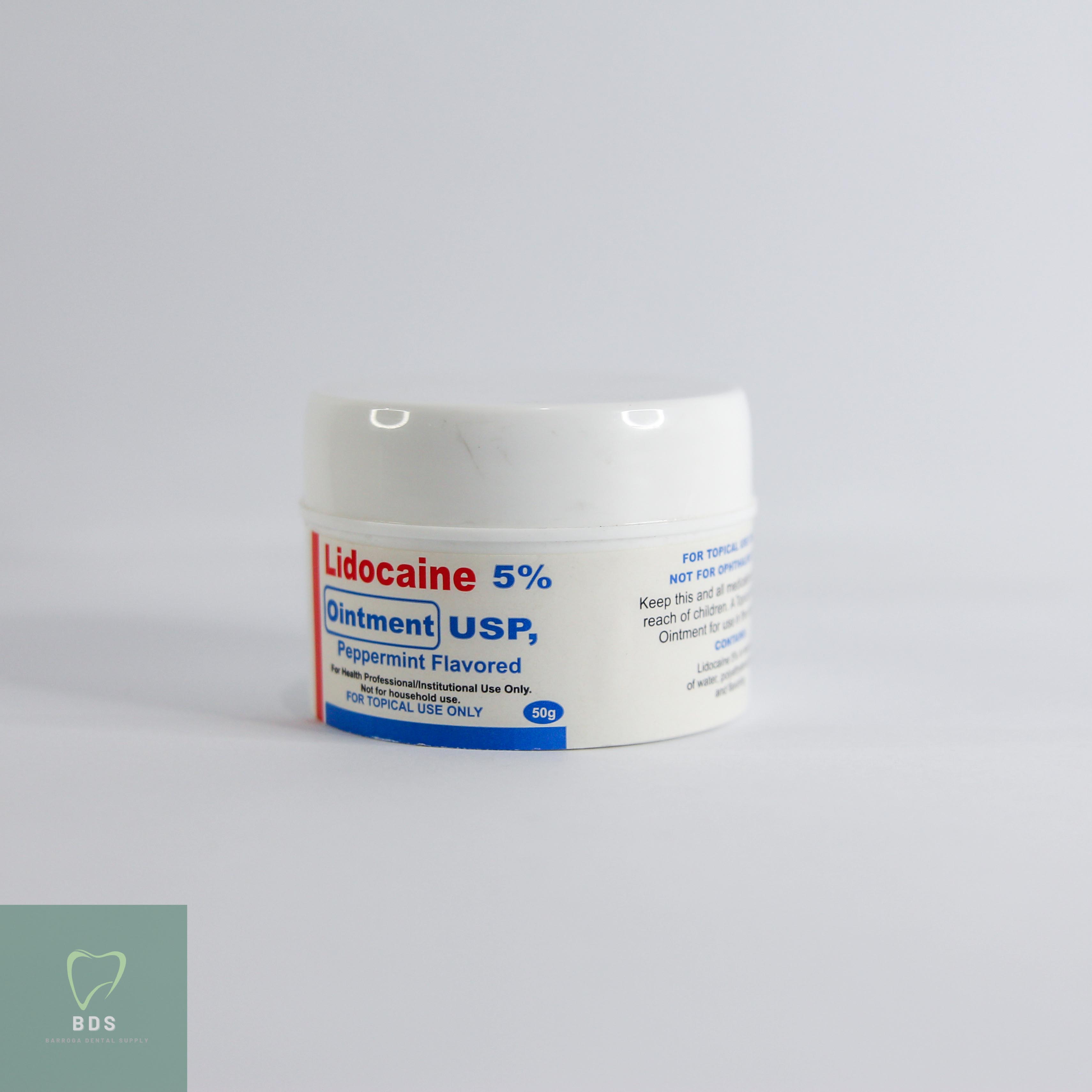 Anesthetic Topical Lidocaine 5% Ointment