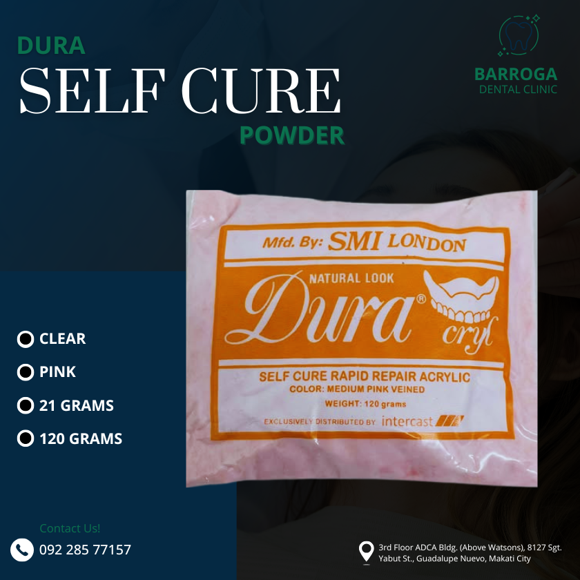 DURA SELF CURE POWDER (120g/21g) CLEAR-PINK