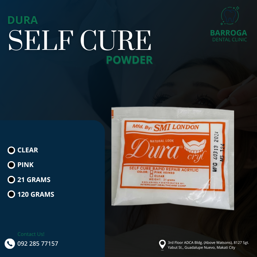 DURA SELF CURE POWDER (120g/21g) CLEAR-PINK