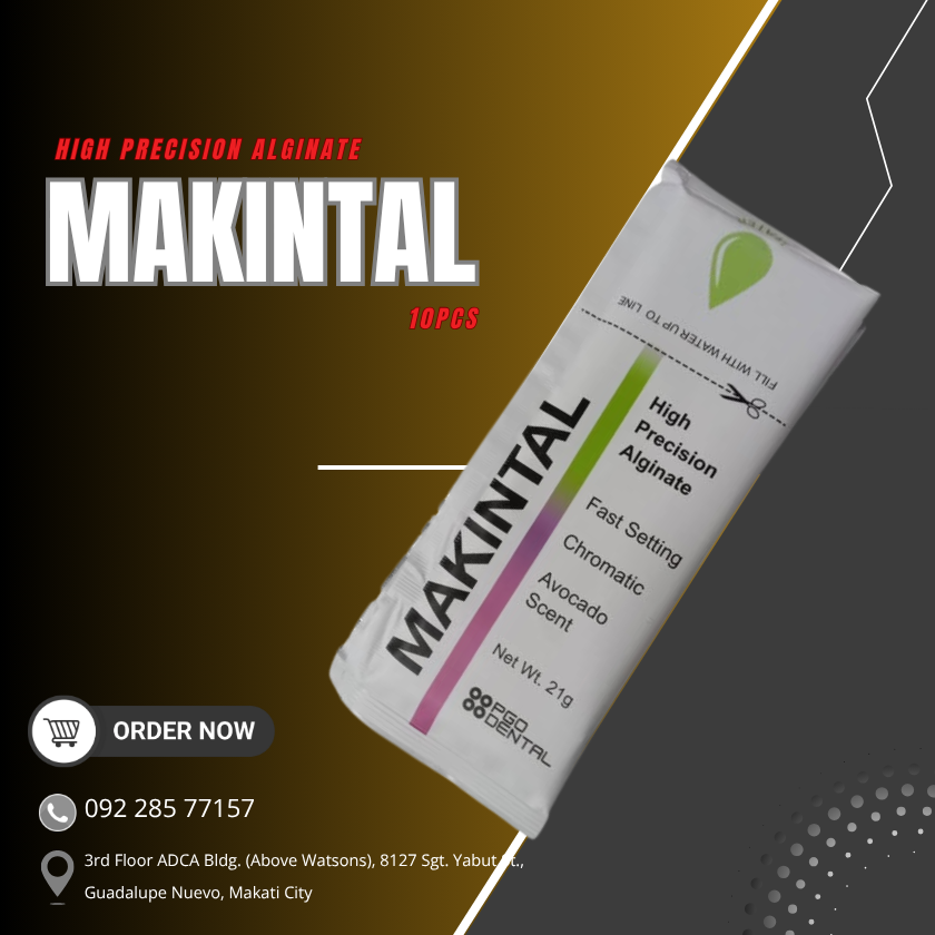 MAKINTAL(High Precision Alginate) 10PCS