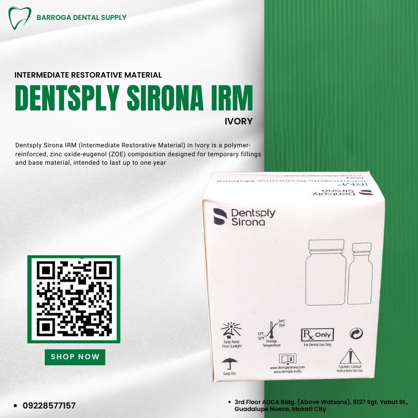 DENTSPLY SIRONA IRM (INTERMEDIATE RESTORATIVE MATERIAL) IVORY