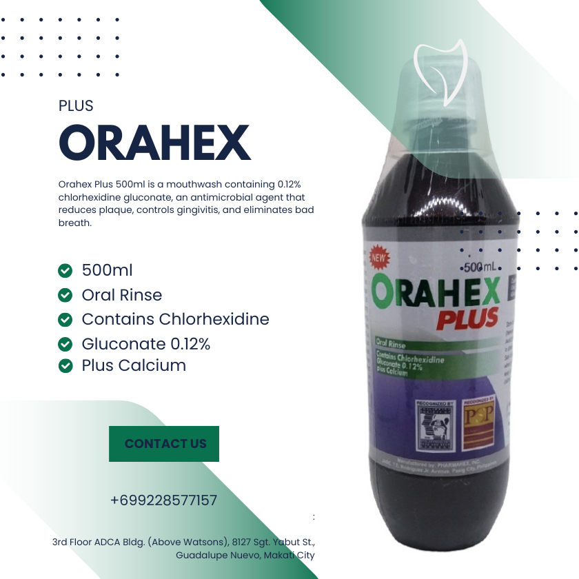 ORAHEX PLUS( (120ml/500ml)