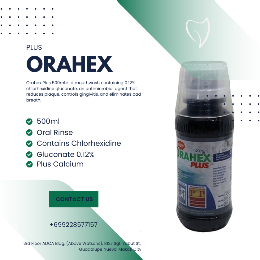 ORAHEX PLUS( (120ml/500ml)