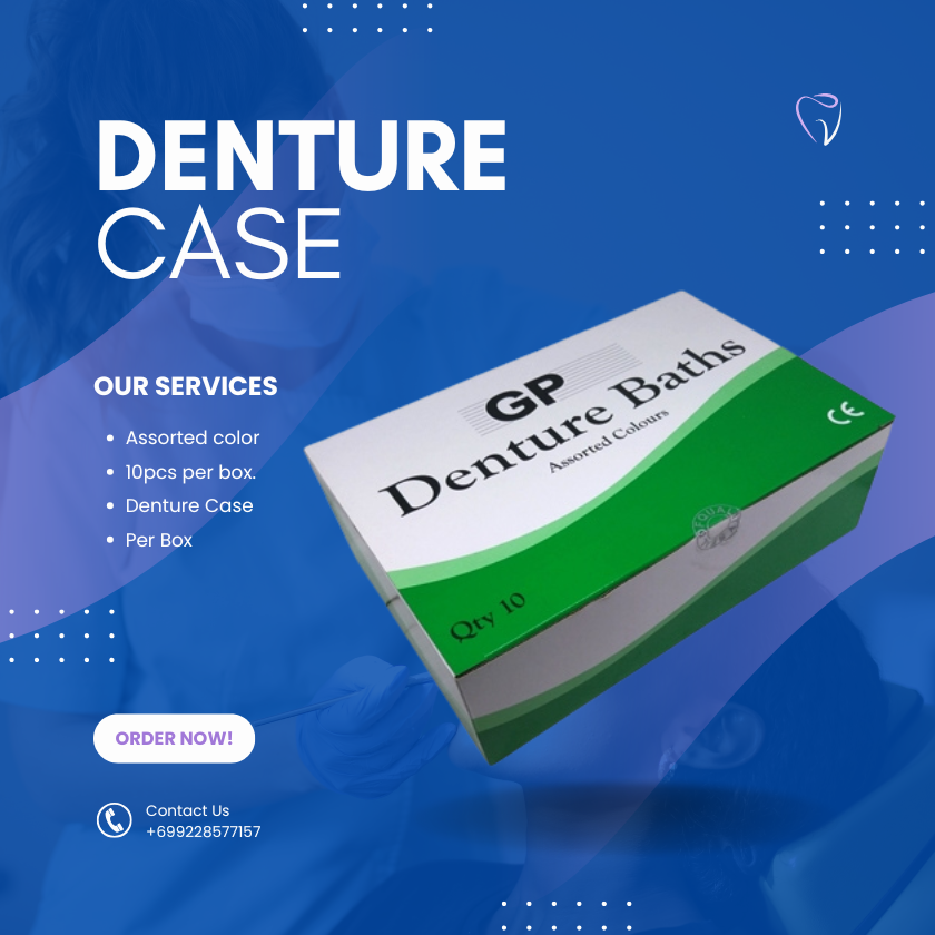 DENTURE CASE (Assorted Color)
