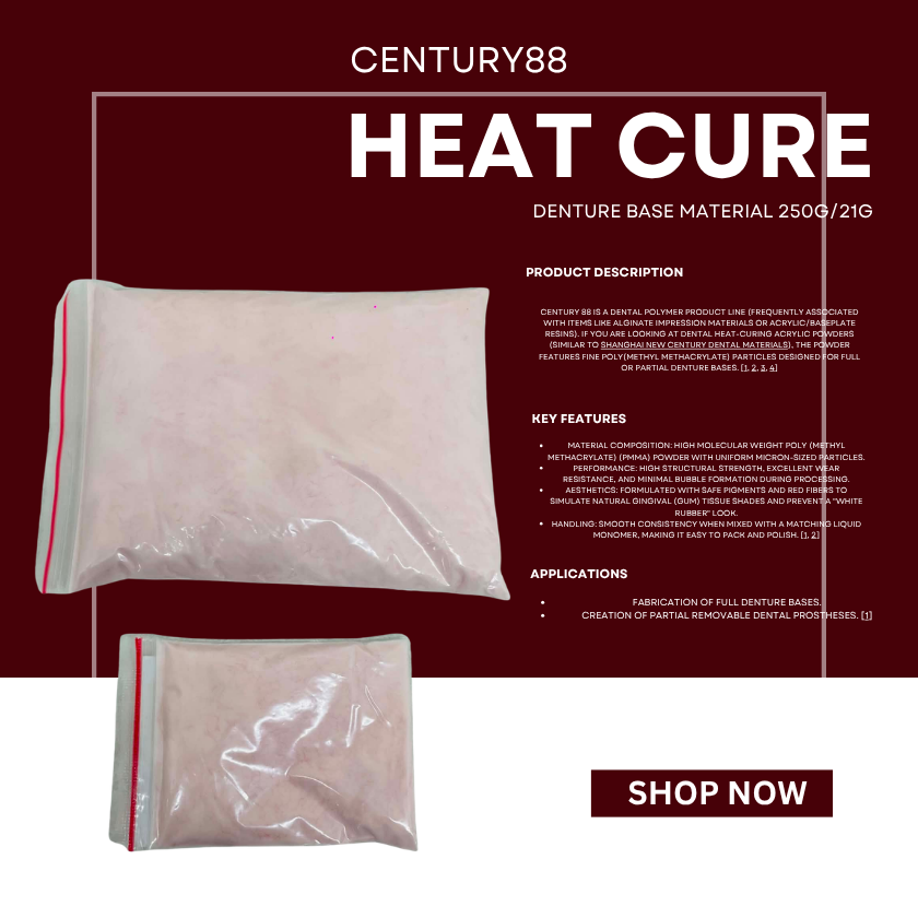 HEAT CURE POWDER PINK (CENTURY88) 250g/21grm.