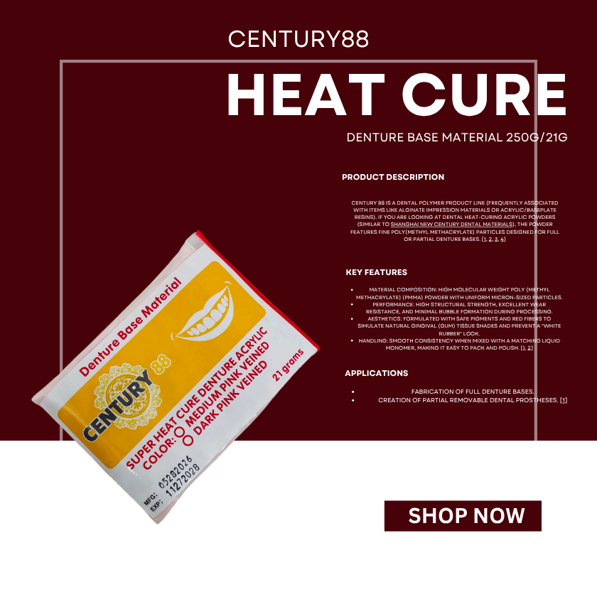 HEAT CURE POWDER PINK (CENTURY88) 250g/21grm.