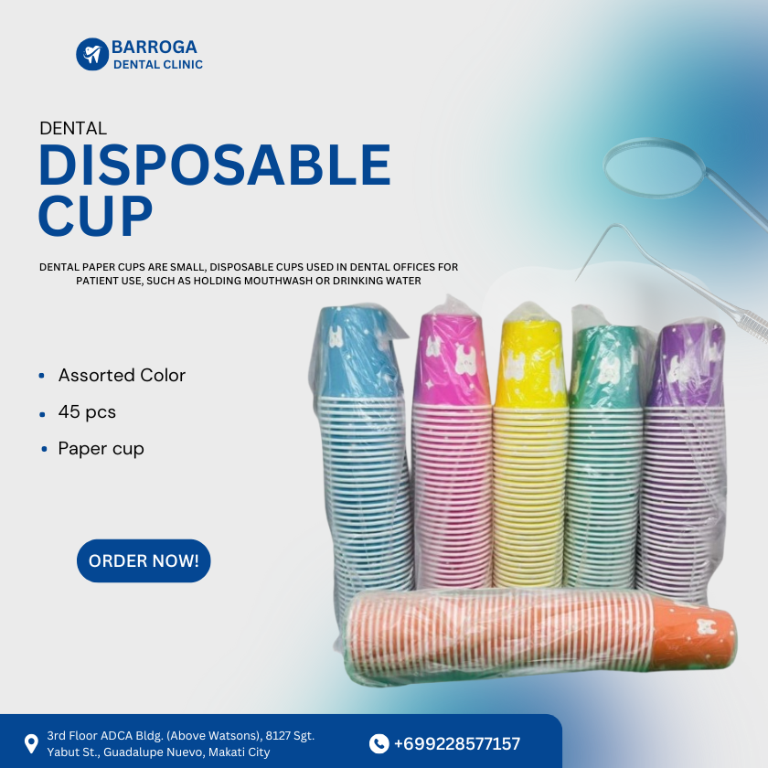 DENTAL PATIENT DISPOSABLE CUP