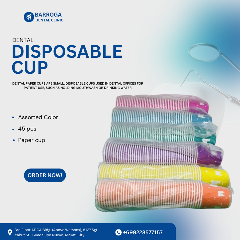 DENTAL PATIENT DISPOSABLE CUP