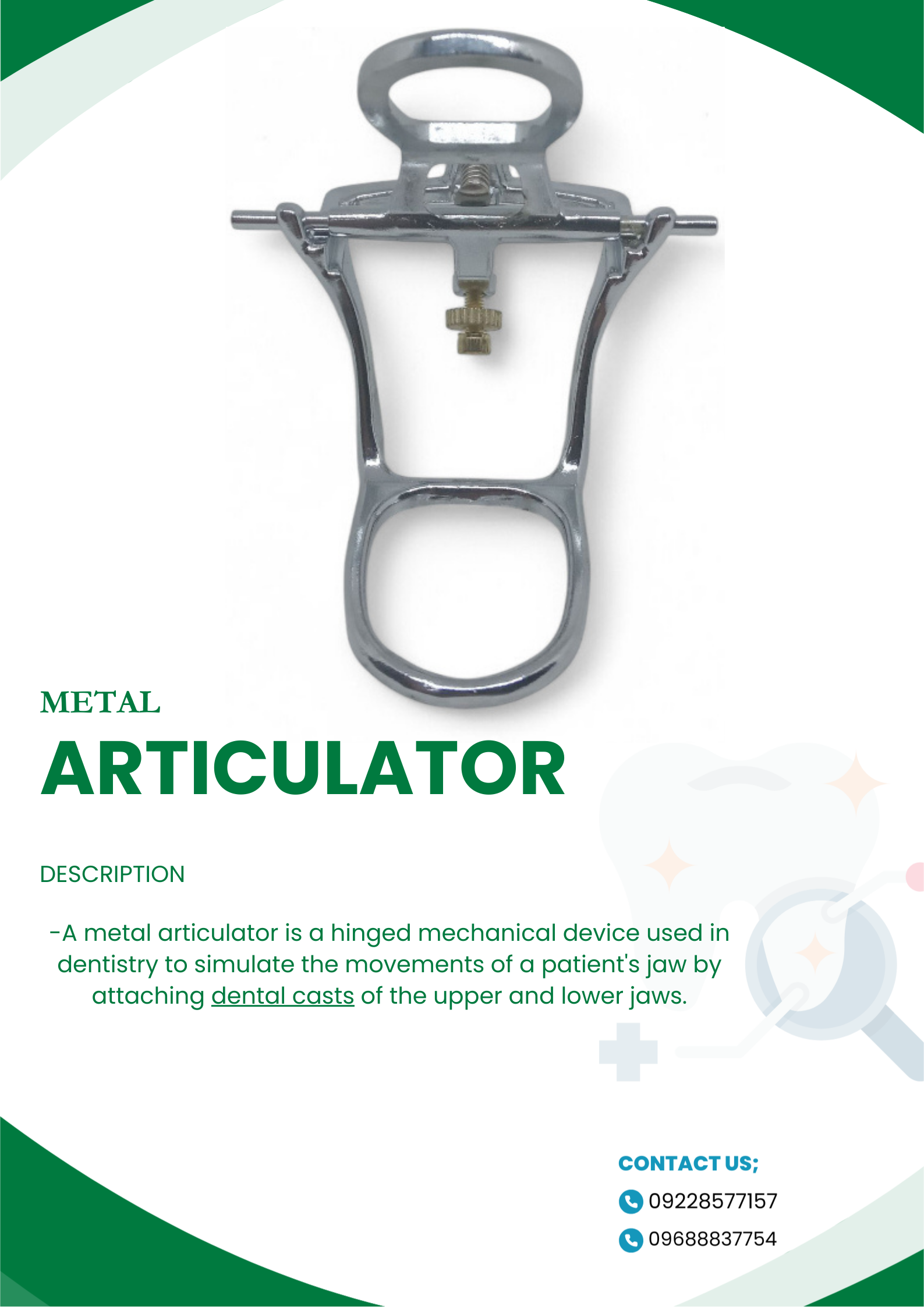 METAL ARTICULATOR
