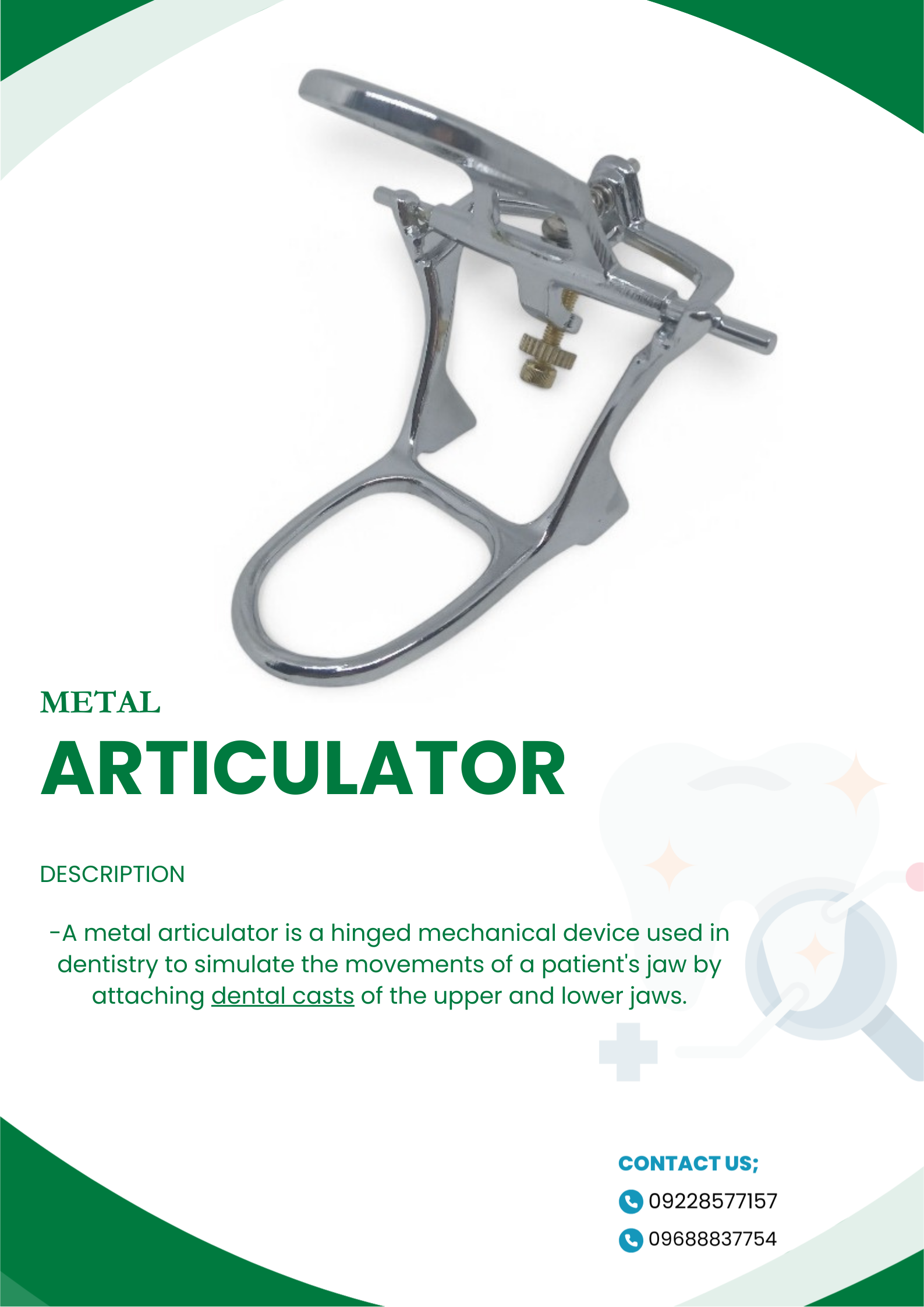METAL ARTICULATOR