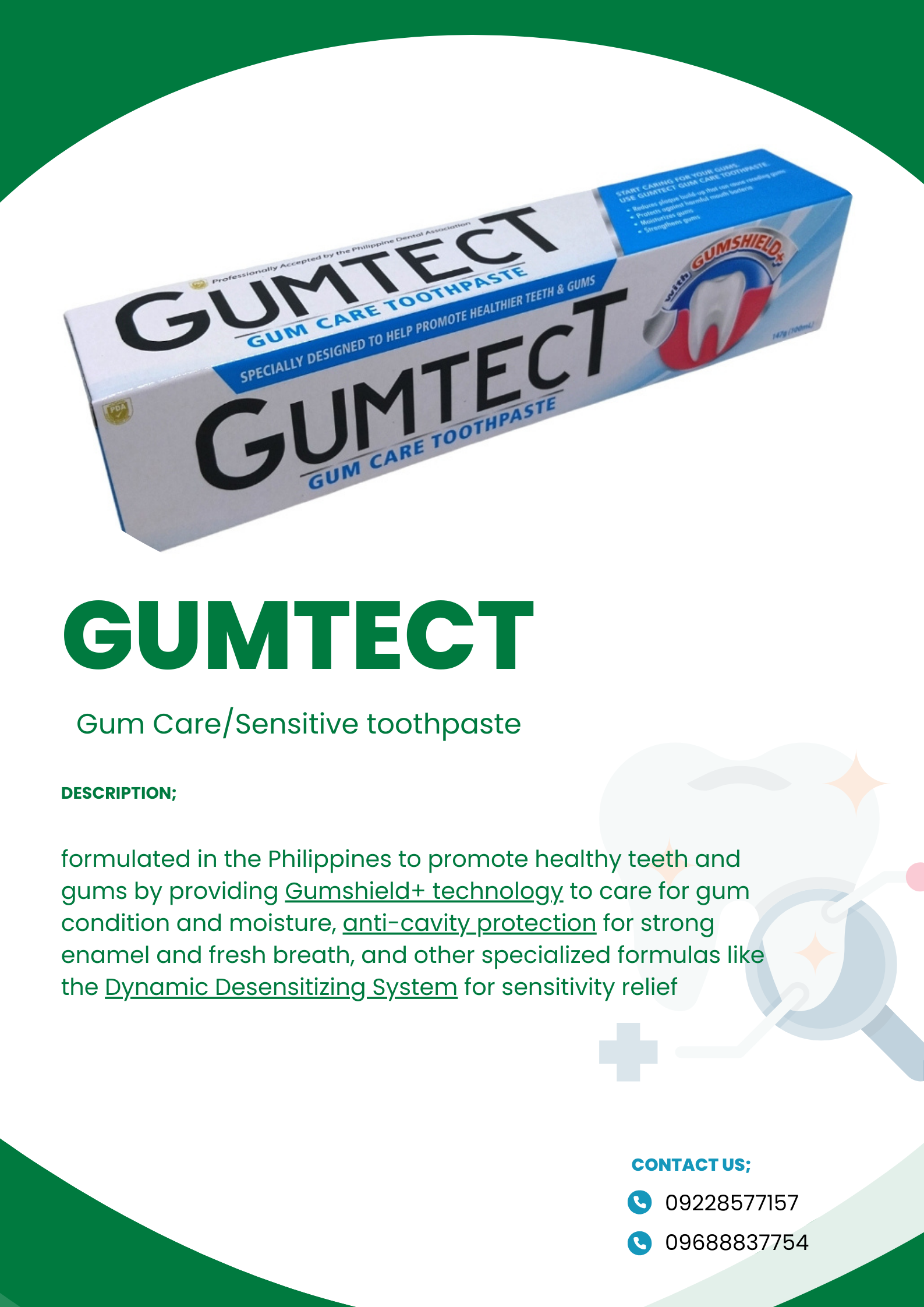 GUMTECT TOOTHPASTE