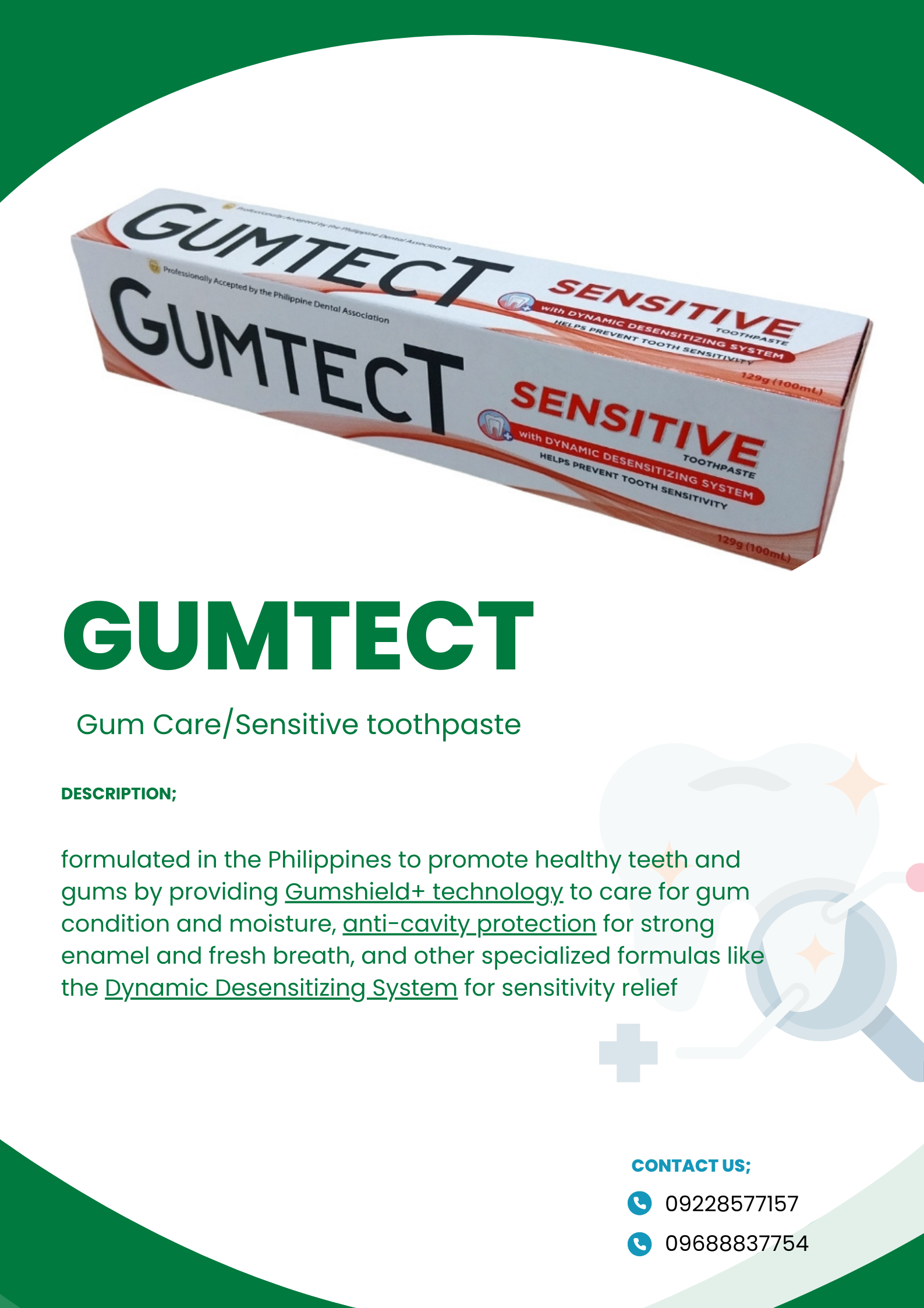 GUMTECT TOOTHPASTE