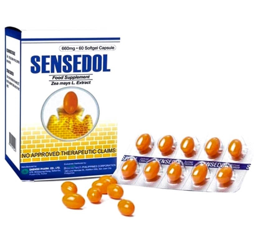 SENSEDOL (FOOD SUPPLIMENT) PER PAD (10 CAPSULES)